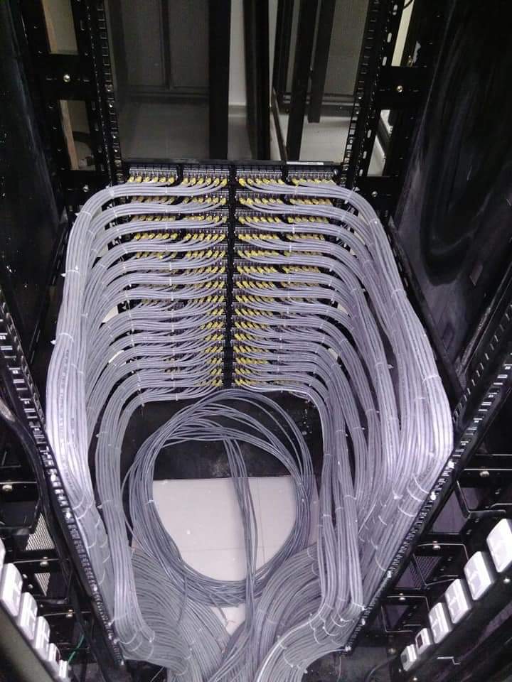 Grey Cable Top View